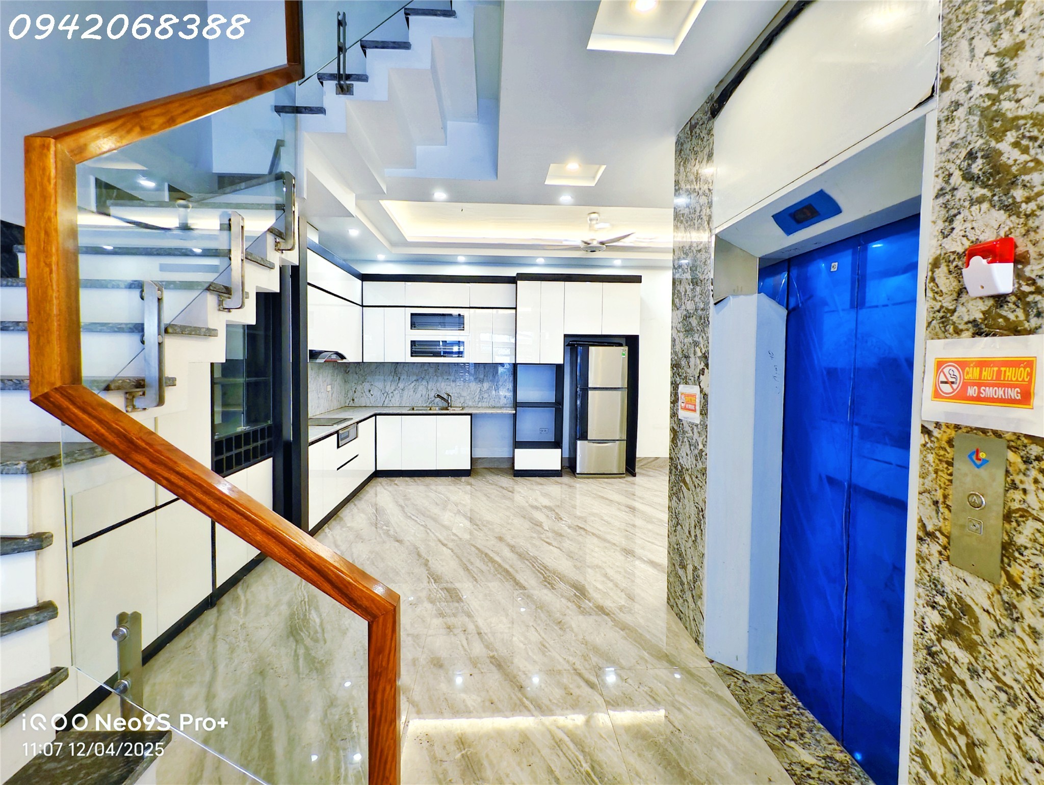 bán nhà ngõ 103 Lý Sơn, Ngọc Thụy, Long Biên, DT106m x 6T mt5,2m gara 2 oto, kinh doanh văn phòng - Ảnh chính